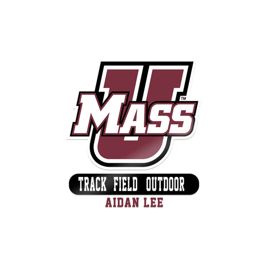 UMass - NCAA Men's Track & Field : Aidan Lee - Sticker-0