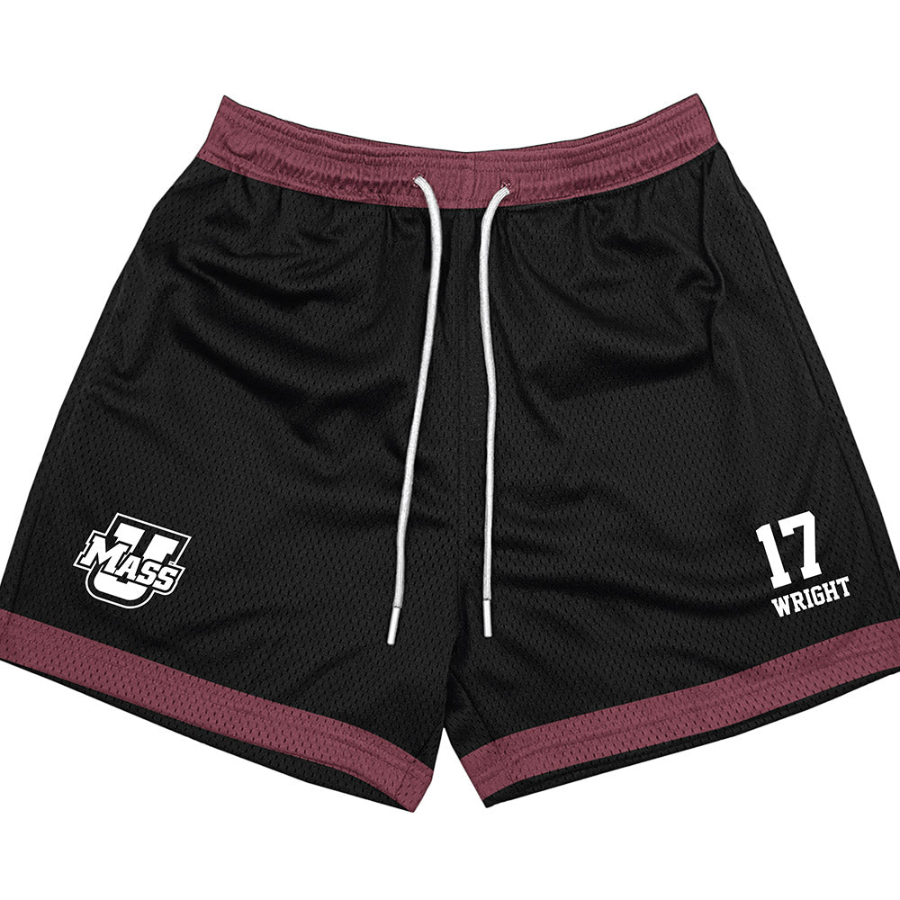 UMass - NCAA Men's Soccer : Braeden Wright - Shorts-0