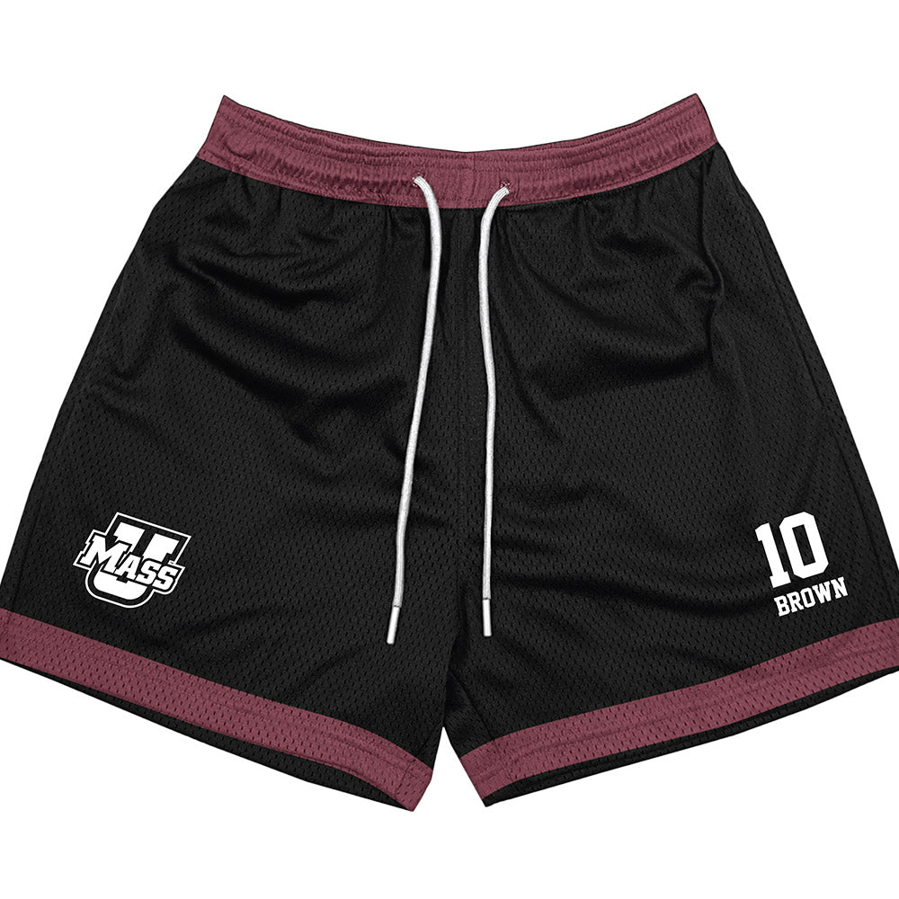 UMass - NCAA Men's Basketball : Donovan Brown - Shorts-0