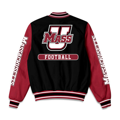 UMass - NCAA Football : Brock Taylor - Bomber Jacket-1