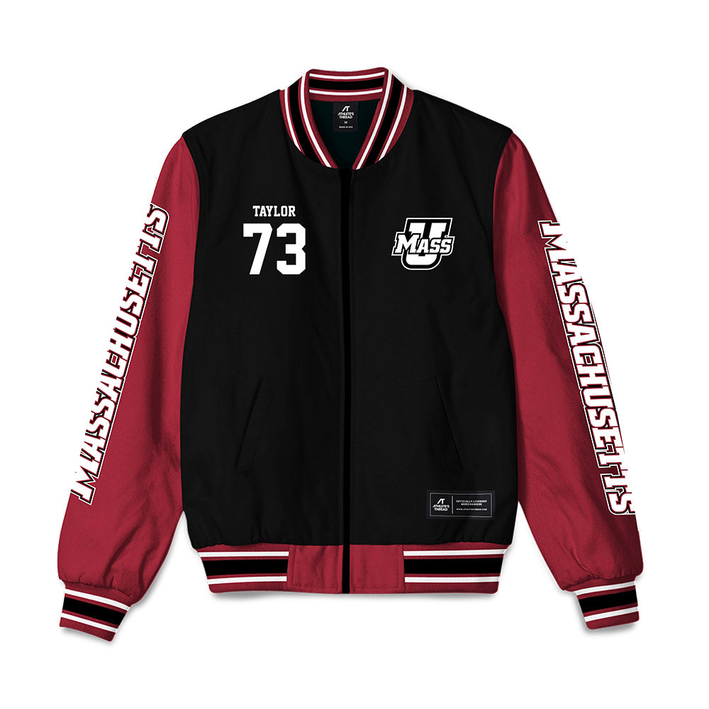 UMass - NCAA Football : Brock Taylor - Bomber Jacket