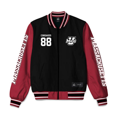 UMass - NCAA Football : John Condakes - Bomber Jacket