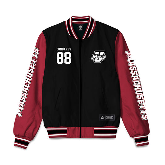 UMass - NCAA Football : John Condakes - Bomber Jacket