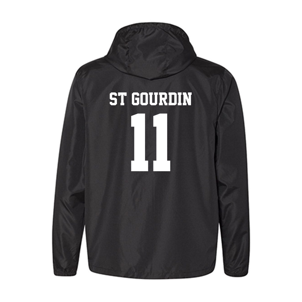 UMass - NCAA Football : Leonard St Gourdin - Windbreaker-1