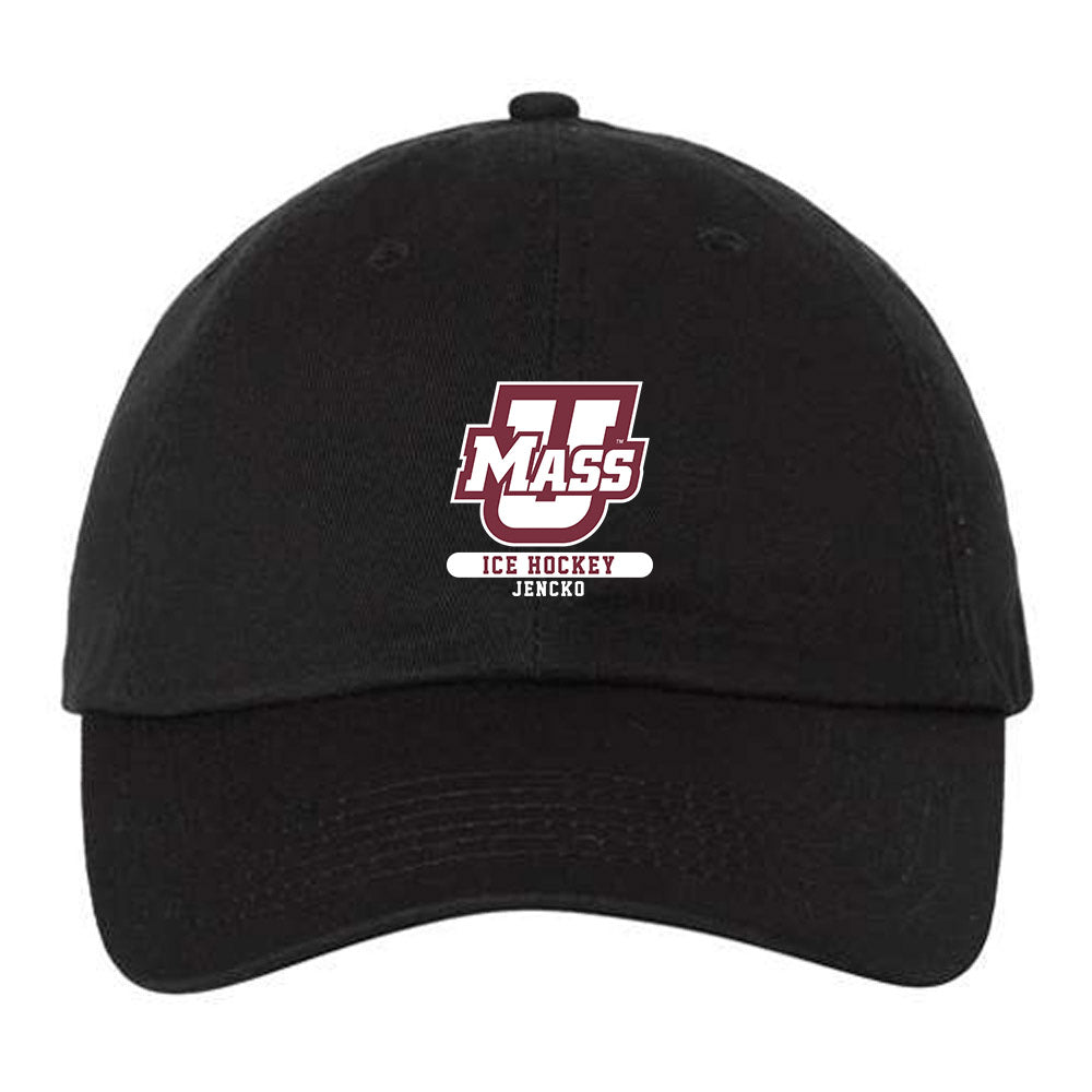 UMass - NCAA Men's Ice Hockey : Daniel Jencko - Dad Hat-0