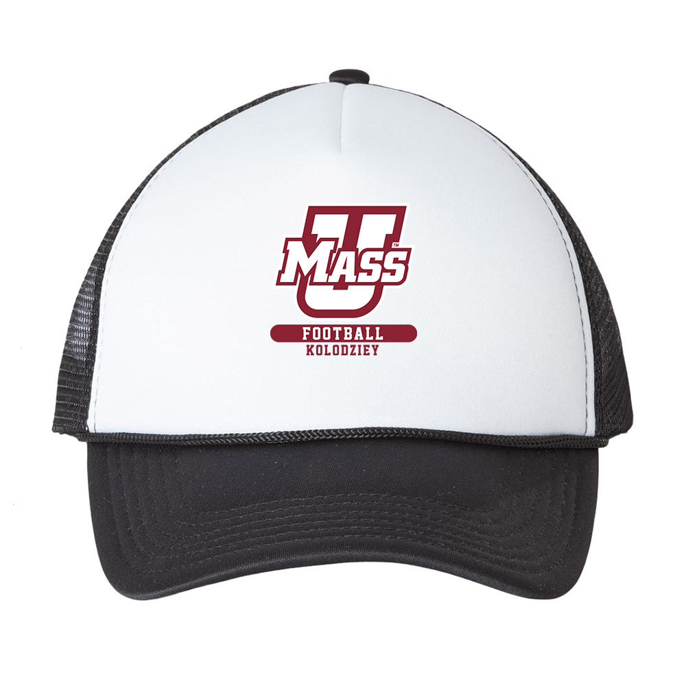 UMass - NCAA Football : CJ Kolodziey - Trucker Hat