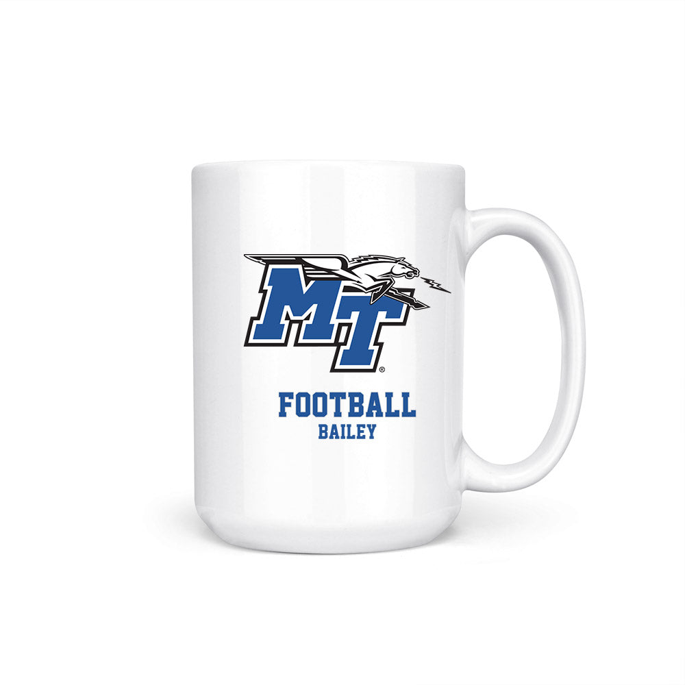 MTSU - NCAA Football : Amarrien Bailey - Coffee Mug-0