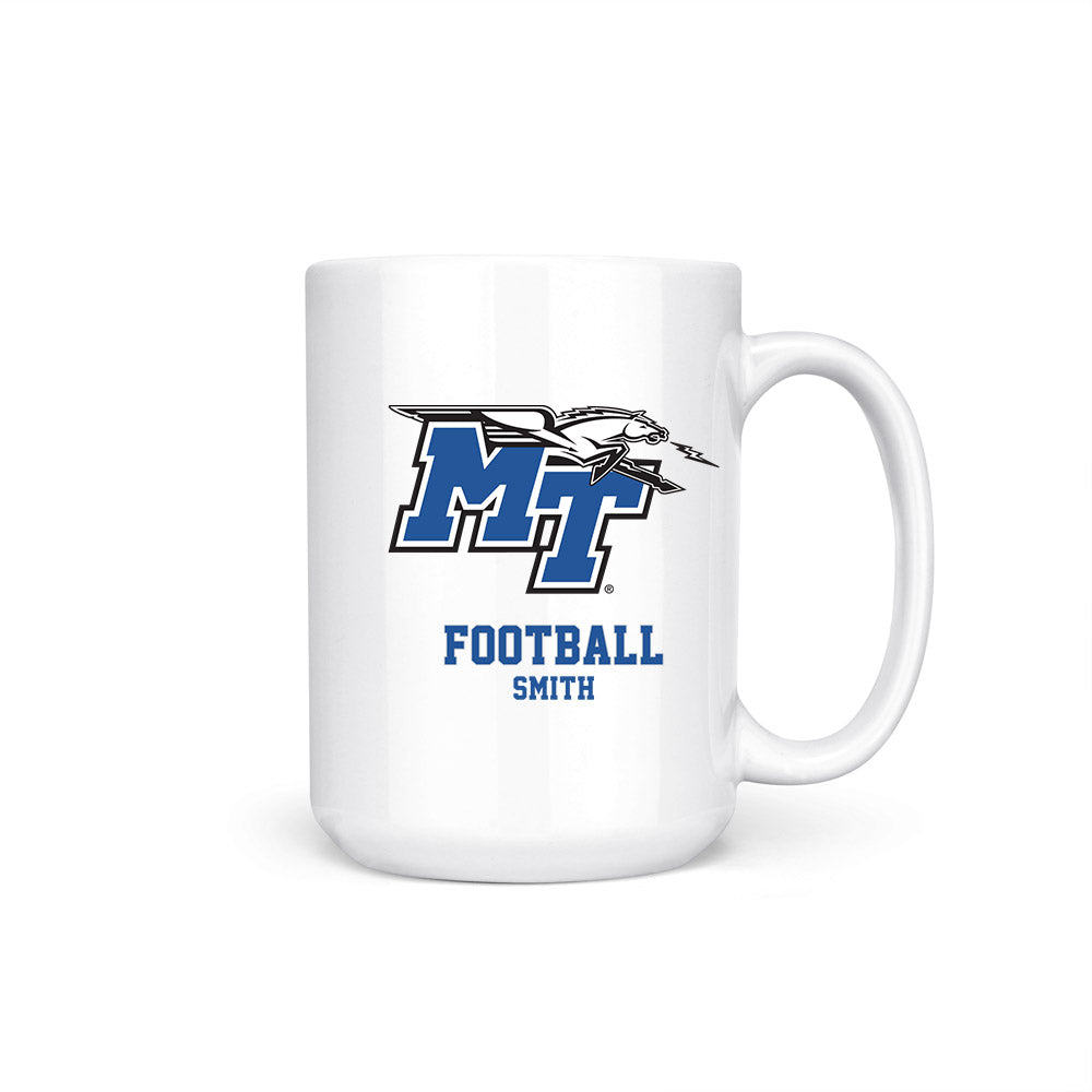 MTSU - NCAA Football : Korey Smith - Coffee Mug-0