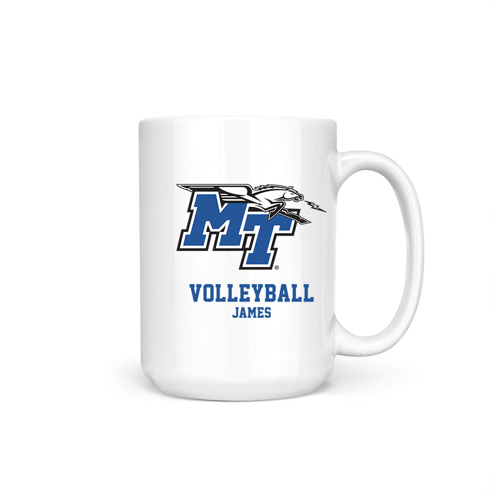 MTSU - NCAA Women's Volleyball : Khalia-Leigh James - Coffee Mug-0