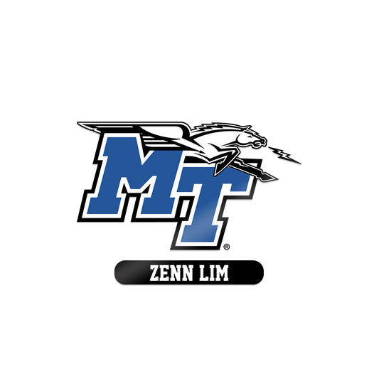 MTSU - NCAA Women's Tennis : Zenn Lim - Sticker-0