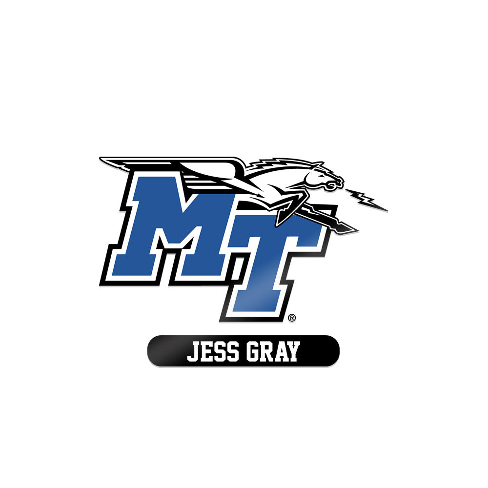 MTSU - NCAA Women's Soccer : Jess Gray - Sticker-0