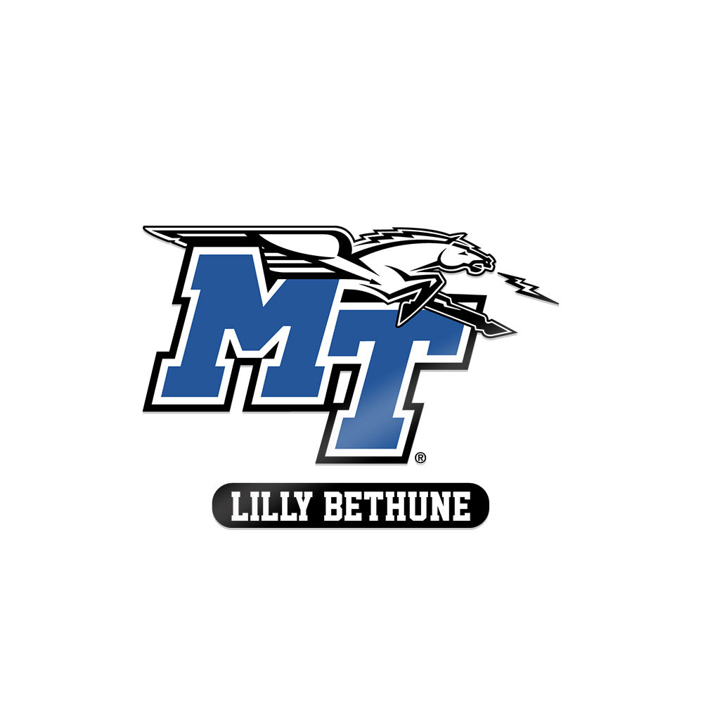 MTSU - NCAA Softball : Lilly Bethune - Sticker-0