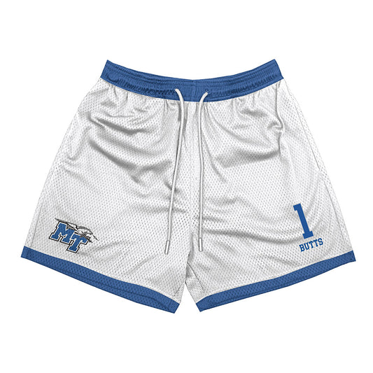 MTSU - NCAA Women's Soccer : Calais Butts - White Shorts