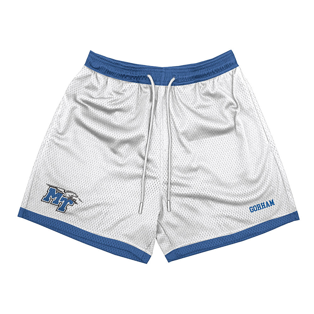 MTSU - NCAA Women's Track & Field : Hailee Gorham - White Shorts