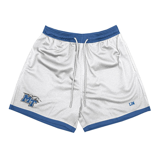 MTSU - NCAA Women's Tennis : Zenn Lim - White Shorts-0