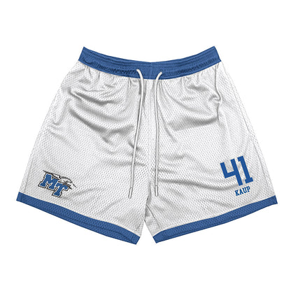 MTSU - NCAA Football : Christopher Kaup - White Shorts-0