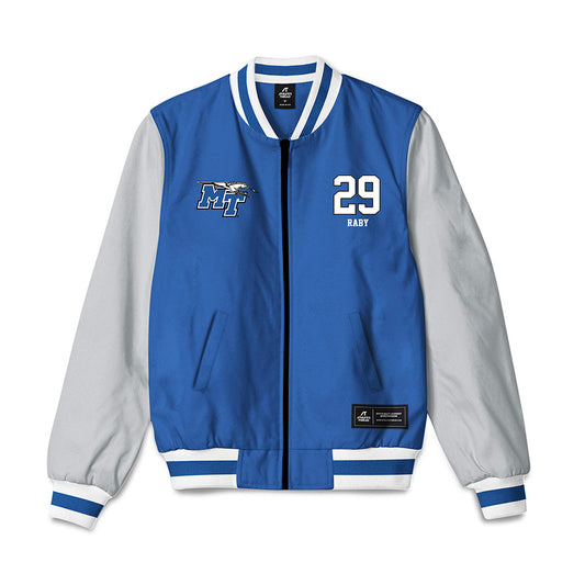 MTSU - NCAA Football : Tyrell Raby - Bomber Jacket