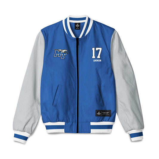 MTSU - NCAA Softball : Leila Ammon - Bomber Jacket