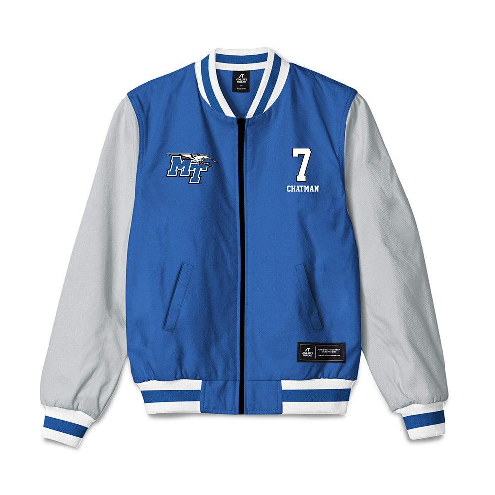 MTSU - NCAA Softball : Kennedy Chatman - Bomber Jacket