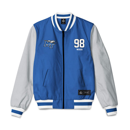 MTSU - NCAA Football : Shakai Woods - Bomber Jacket