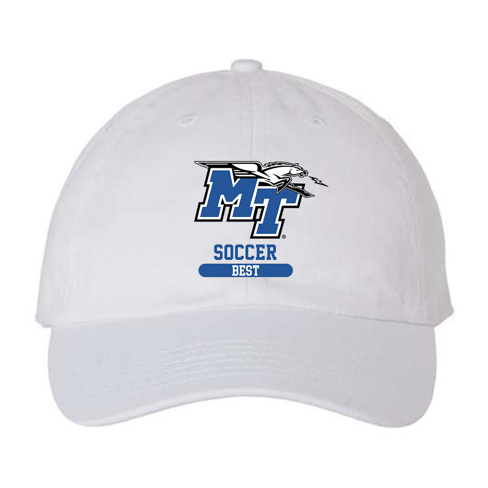 MTSU - NCAA Women's Soccer : Olivia Best - Dad Hat-0