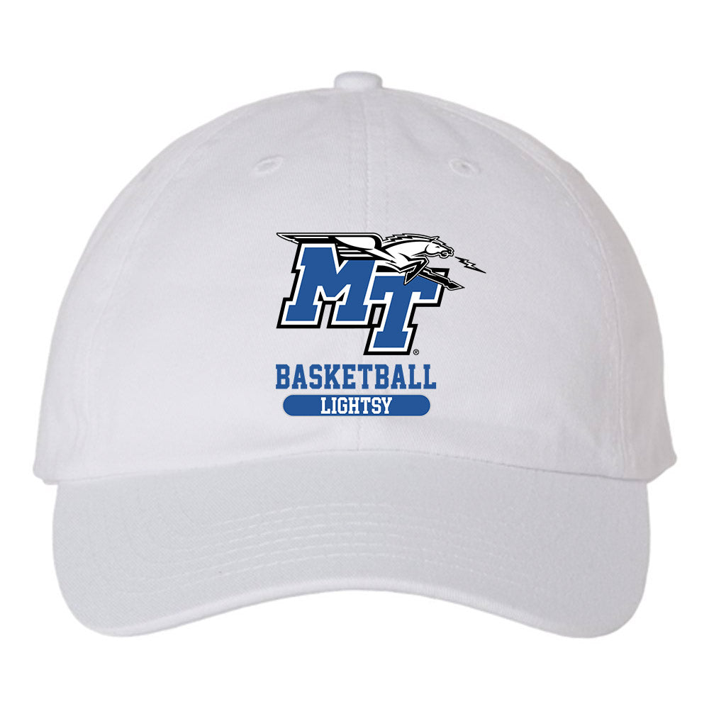 MTSU - NCAA Men's Basketball : Isiah Lightsy - Dad Hat