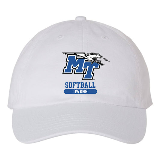 MTSU - NCAA Softball : Mary Owens - Dad Hat