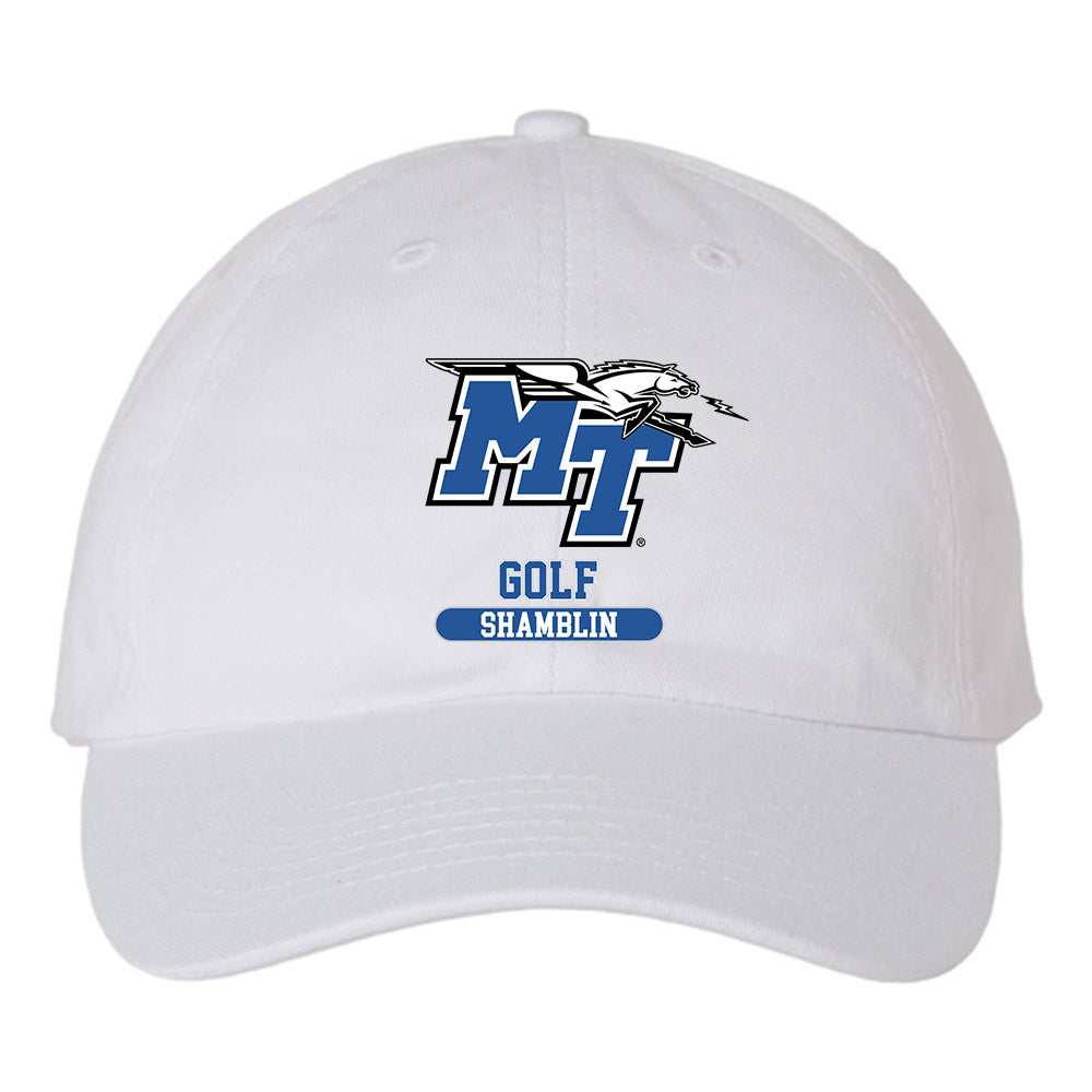 MTSU - NCAA Women's Golf : kyndall shamblin - Dad Hat