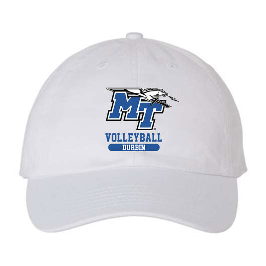 MTSU - NCAA Women's Volleyball : Raegan Durbin - Dad Hat-0