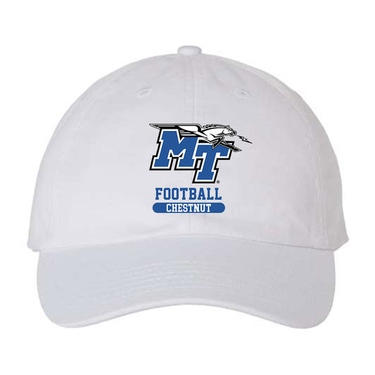 MTSU - NCAA Football : Jordan Chestnut - Dad Hat-0