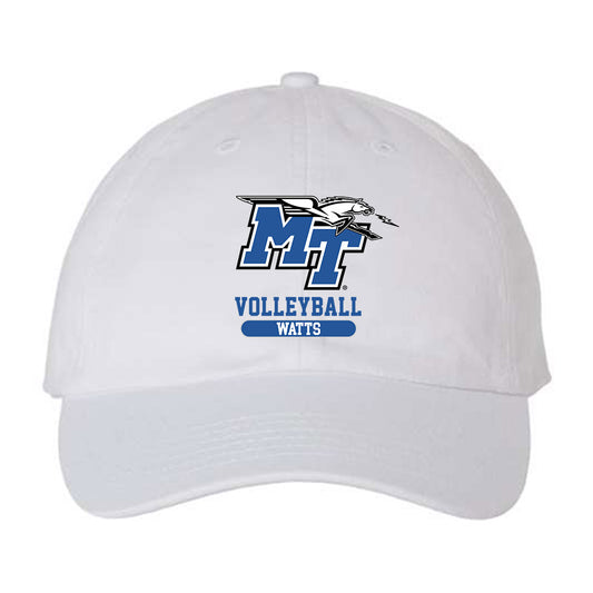 MTSU - NCAA Women's Volleyball : Ellie Watts - Dad Hat-0