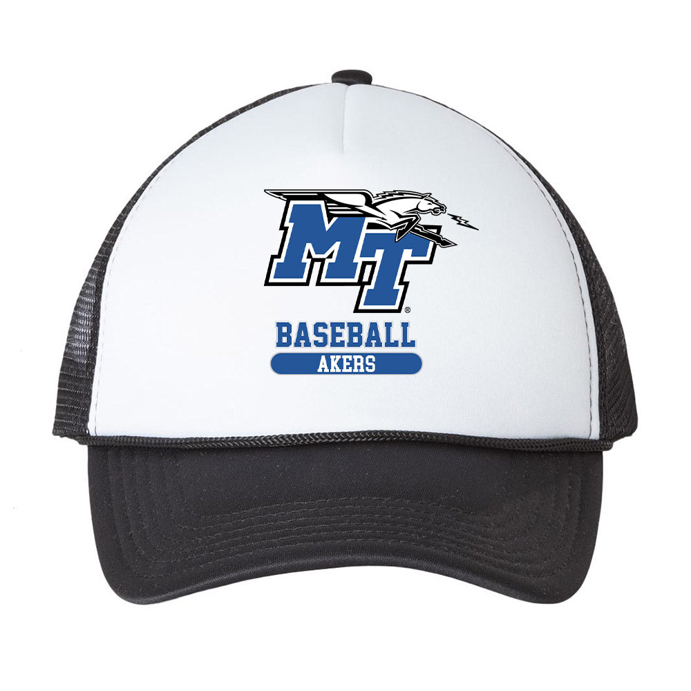 MTSU - NCAA Baseball : Layne Akers - Trucker Hat