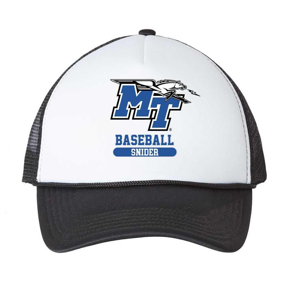 MTSU - NCAA Baseball : Eston Snider - Trucker Hat