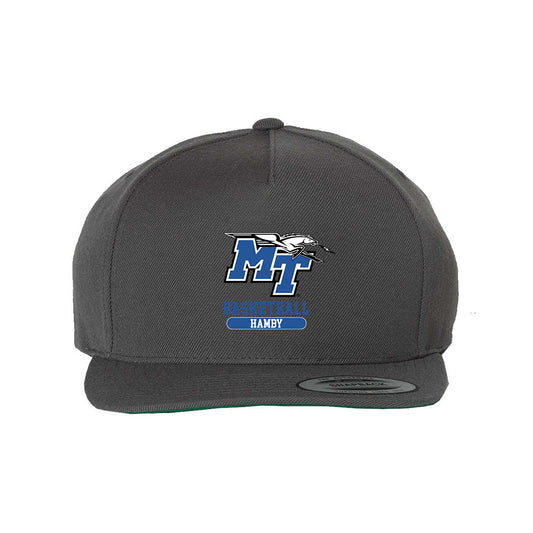 MTSU - NCAA Women's Basketball : Gracie Hamby - Snapback Hat