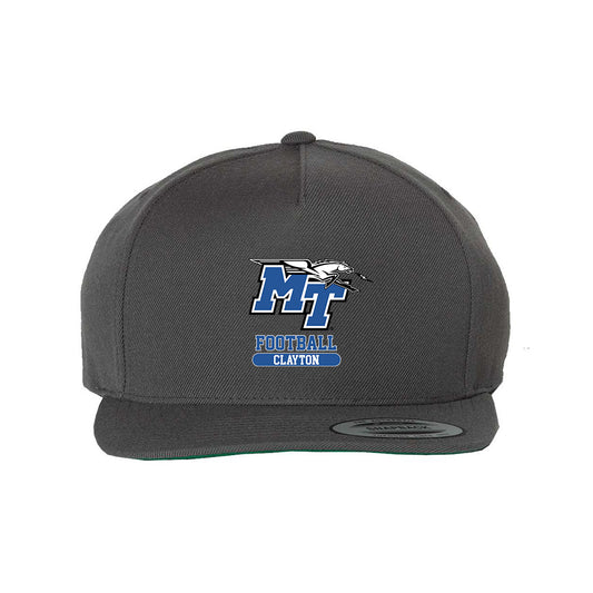 MTSU - NCAA Football : Zach Clayton - Snapback Hat