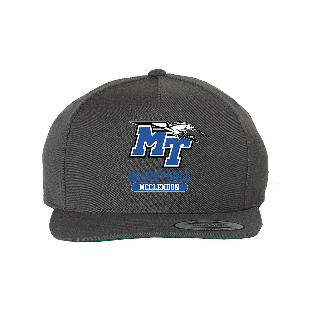 MTSU - NCAA Women's Basketball : Jenna McClendon - Snapback Hat-0