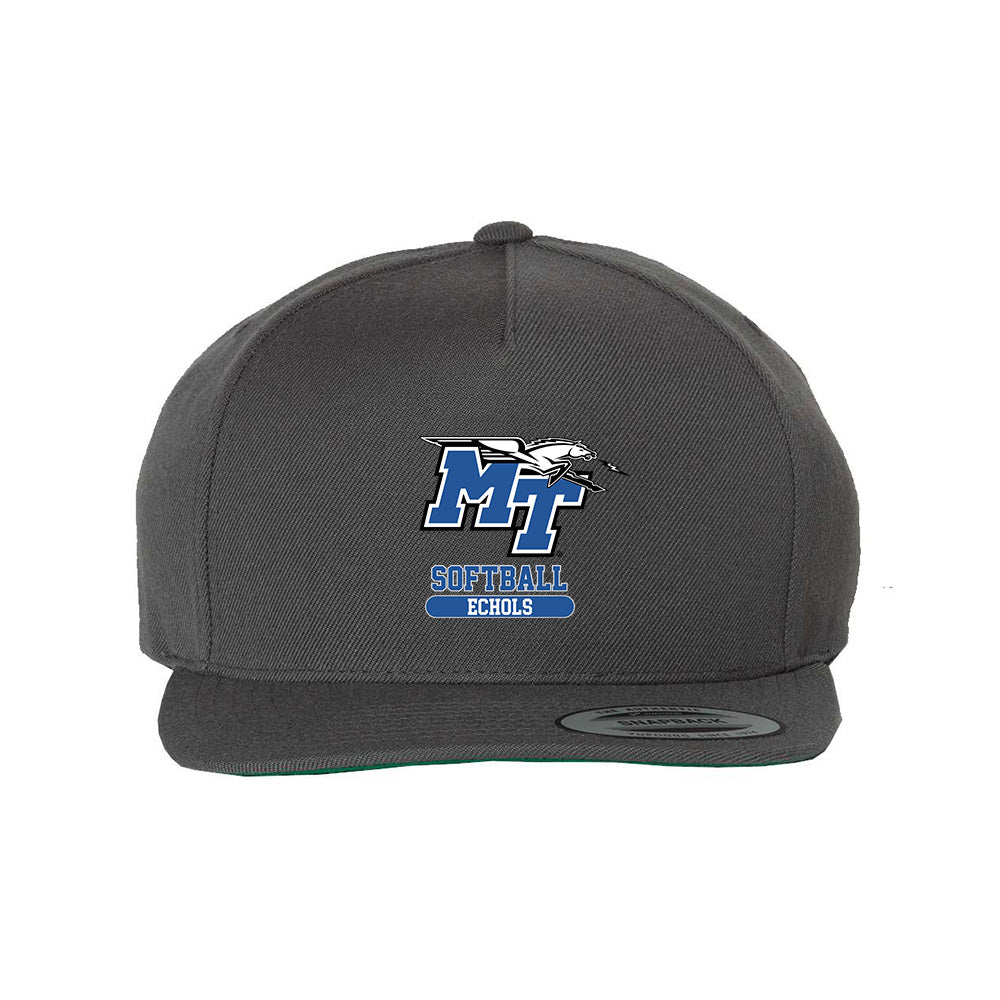 MTSU - NCAA Softball : Shelby Echols - Snapback Hat