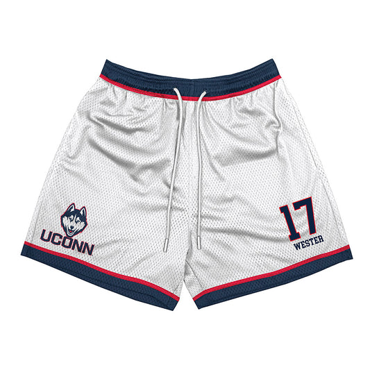 UConn - NCAA Men's Soccer : Edward Wester - Shorts-0