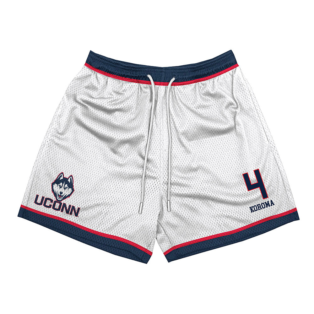 UConn - NCAA Men's Basketball : Dwayne Koroma - Shorts-0