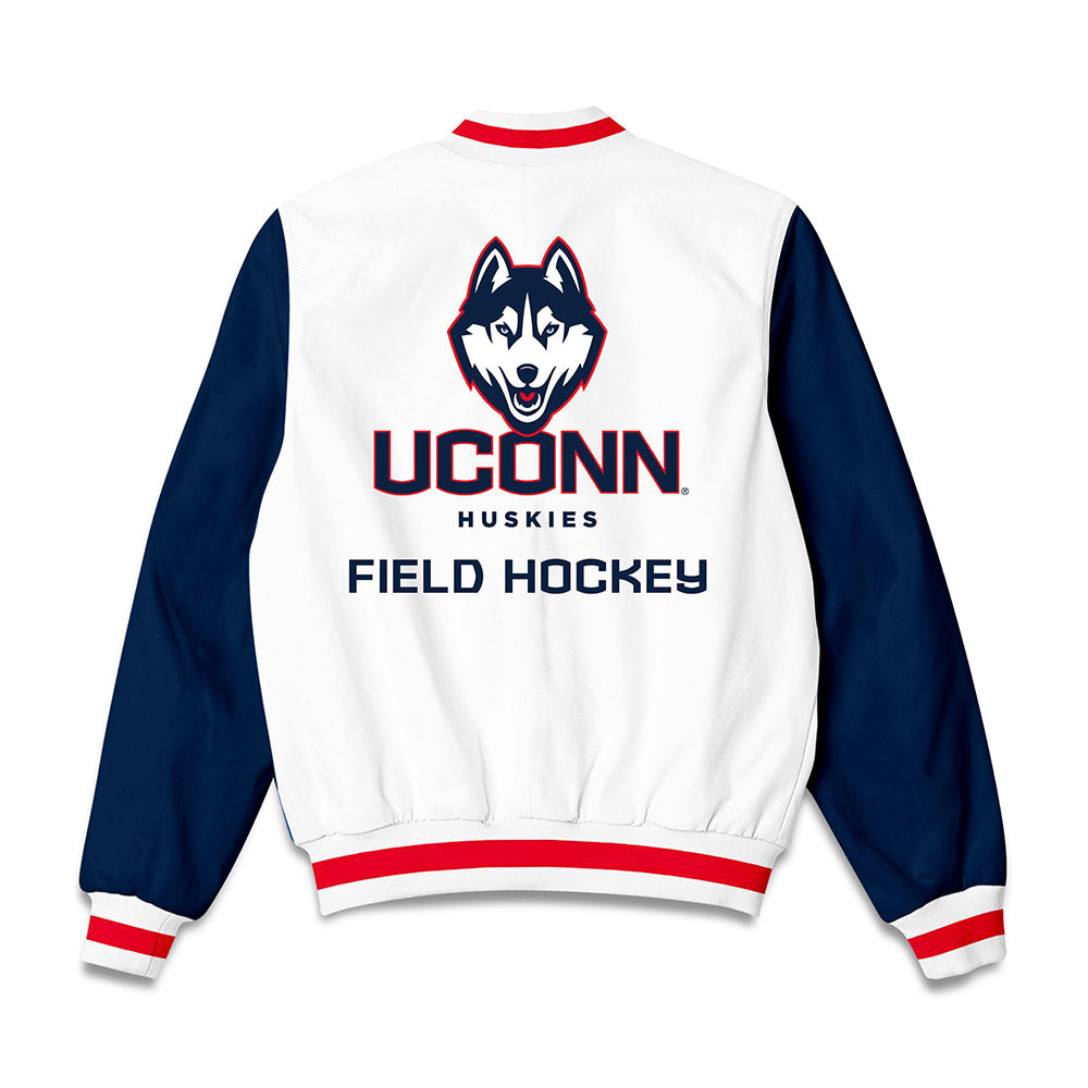 UConn - NCAA Women's Field Hockey : Violeta Francese - Bomber Jacket-1