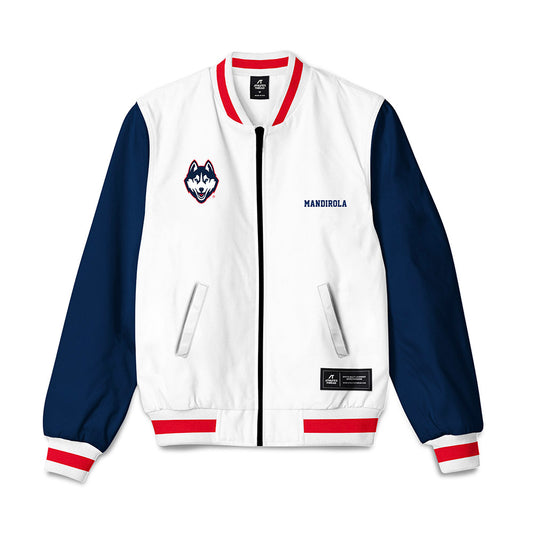 UConn - NCAA Men's Track & Field : Griffin Mandirola - Bomber Jacket