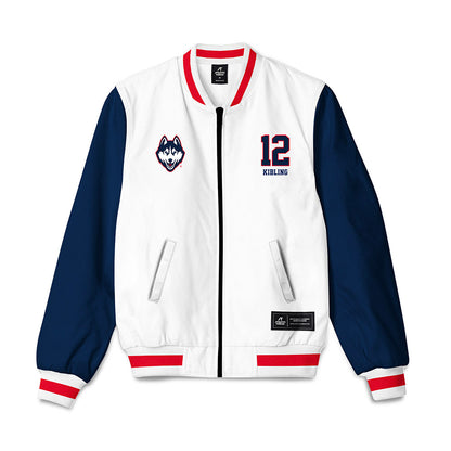 UConn - NCAA Softball : Kaitlyn Kibling - Bomber Jacket