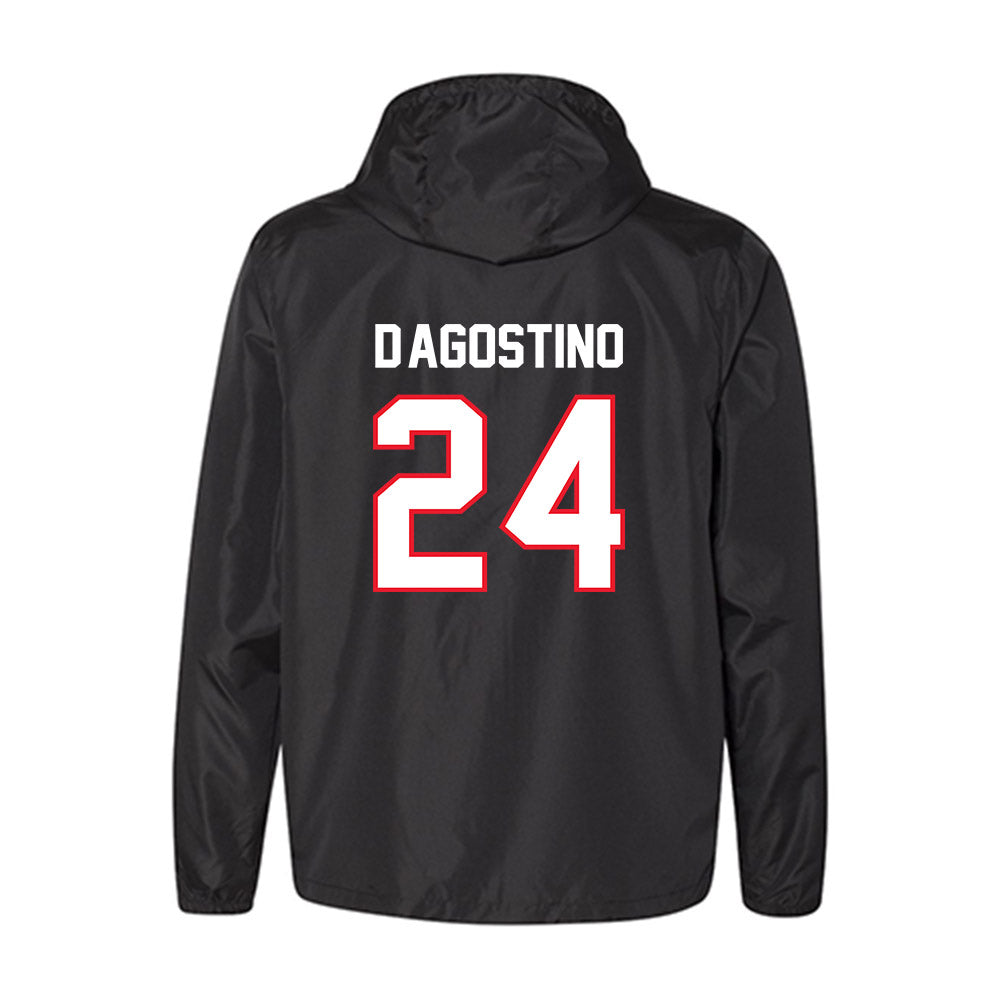 UConn - NCAA Men's Ice Hockey : Mark D'Agostino - Windbreaker