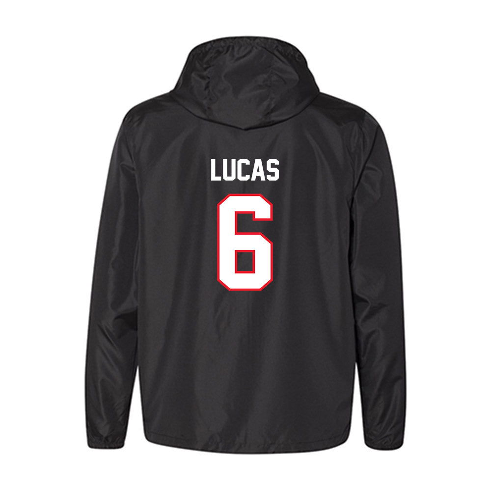 UConn - NCAA Men's Ice Hockey : Andrew Lucas - Windbreaker