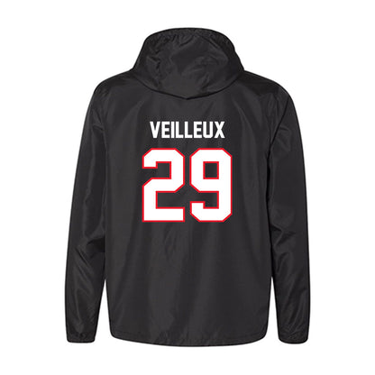 UConn - NCAA Men's Ice Hockey : Jake Veilleux - Windbreaker