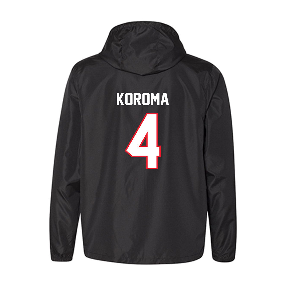UConn - NCAA Men's Basketball : Dwayne Koroma - Windbreaker-1