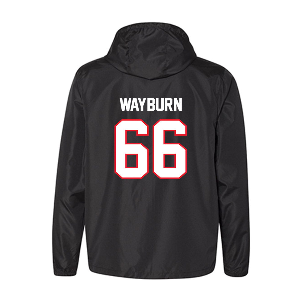 UConn - NCAA Football : Brady Wayburn - Windbreaker