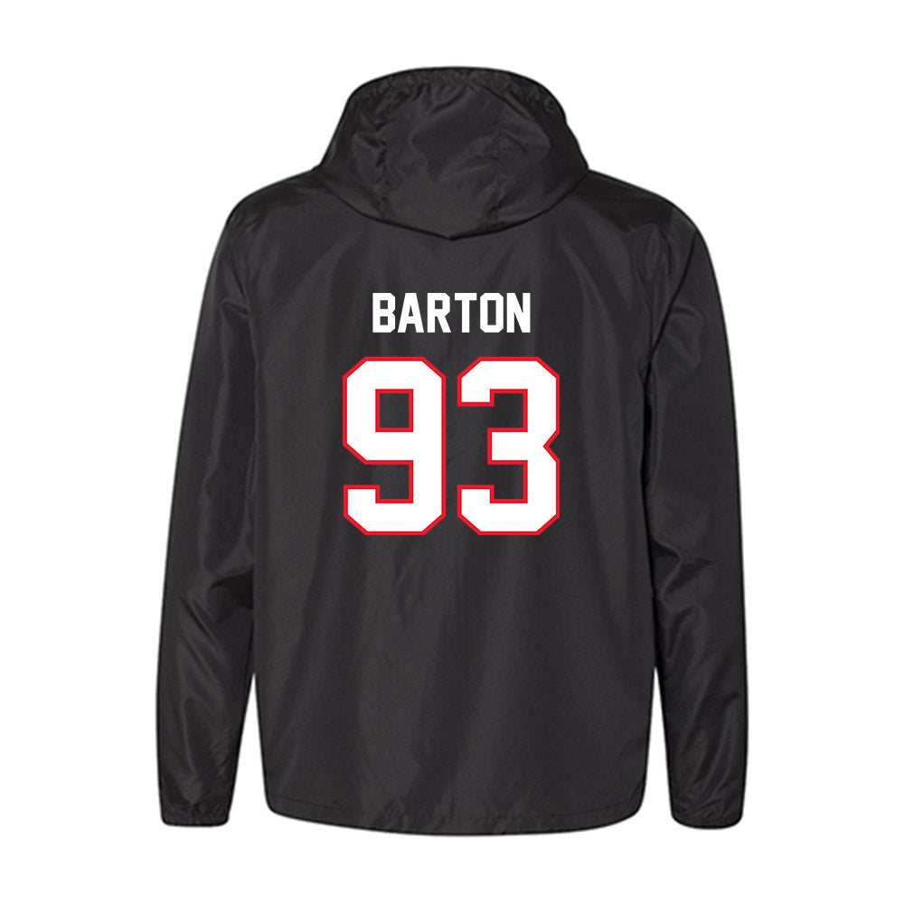 UConn - NCAA Football : Jack Barton - Windbreaker