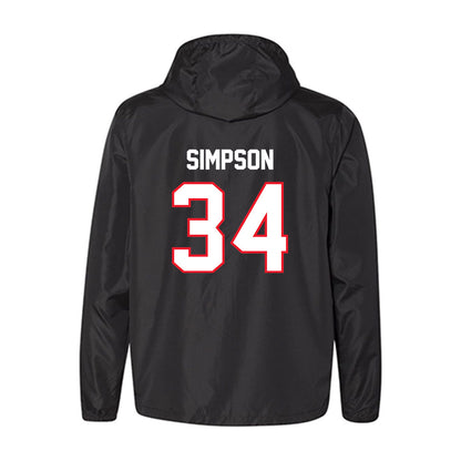 UConn - NCAA Men's Ice Hockey : Owen Simpson - Windbreaker