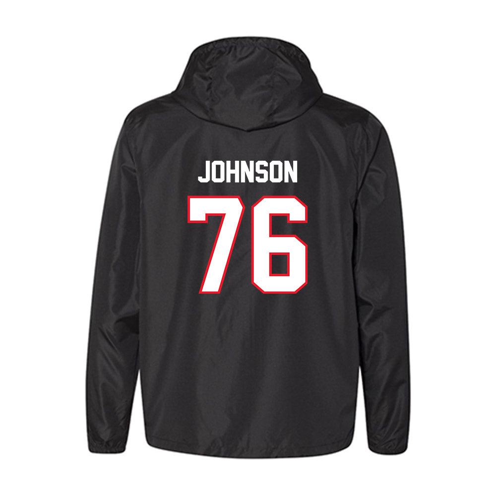 UConn - NCAA Football : Toriyan Johnson - Windbreaker